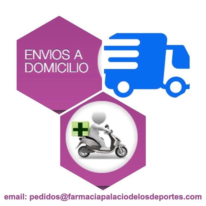 Envíos a domicilio – pedidos@farmaciapalaciodelosdeportes.com